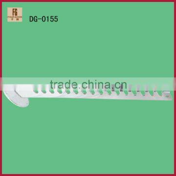 Metal Mesh Wall Display Hook Tube With Ball Bead Pin Nail Screw Chromium Plated