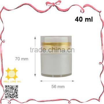 Elegant series 40ml lotion pump cream jar taiwan made
