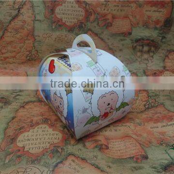 Cute Design Paper Box for Single Cupcake