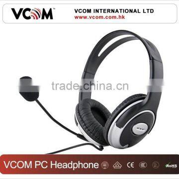 VCOM Cheap and High Quality Custom Logo Headphones for PC