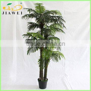 indoor large artificial decorative palm trees plastic trunk wholesale