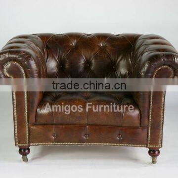 AMG-015 Chesterfield Single Sofa