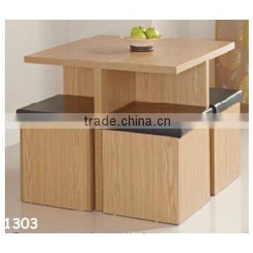 Dining room Furniture/ China manufacture hand craft oak/pine wood dining table and dining chairs