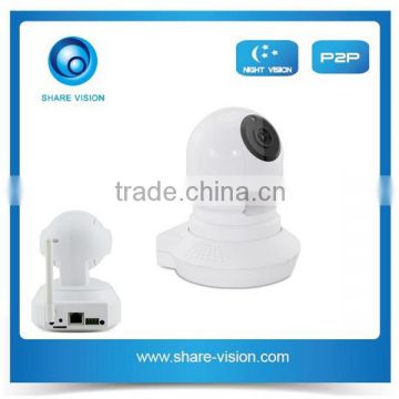 2015 cheap 720p Robotic PTZ cameras with two way audio