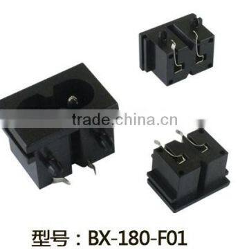 New products 2016  China wholesales, IEC 320 C8 2 pin AC power connector socket industrial inlet socket BX-180-F