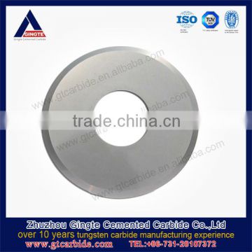 zhuzhou good qualitity carbide disc cutter for stainless steel