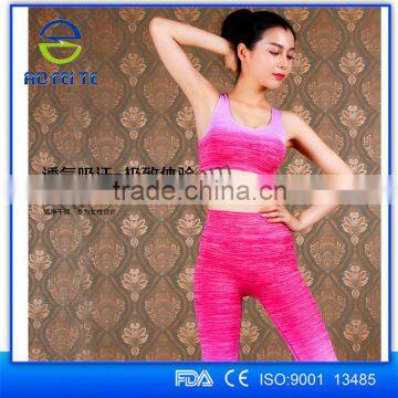 Womens Custom Nylon Compression Active Workout Fitness Sports Gym Wear Wholesale photo-2