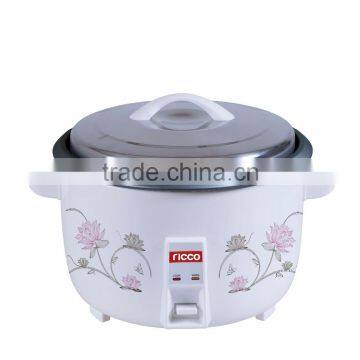 popular drum shape commercial rice cooker