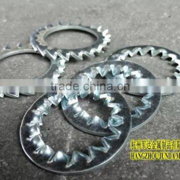 Serrated tooth wahser DIN6798 lock washer internal tooth washer