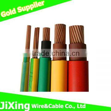 300/500V single core double pvc insulated single core cable 16mm