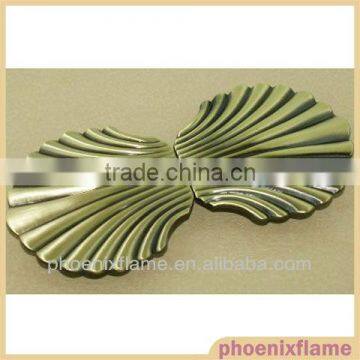 decoration shell shape funny belt buckle