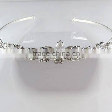 Hot selling OEM beautiful rhinestone women's crowns and tiaras