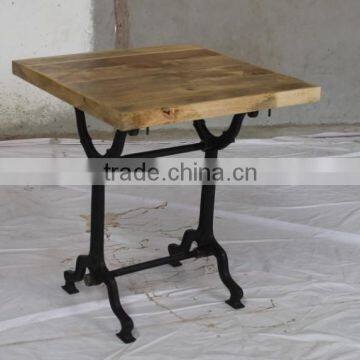 Industrial Iron Wood Coffee Table