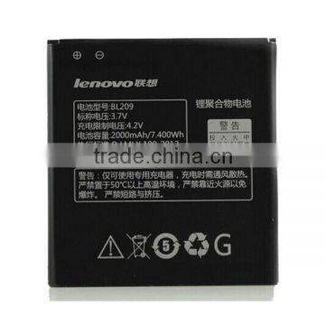 Factory OEM 2000mAh BL209 AKKU Lithium Mobile Phone Battery For Lenovo A706 A788T A820E A760 A516 A378T A398T Battery photo-3