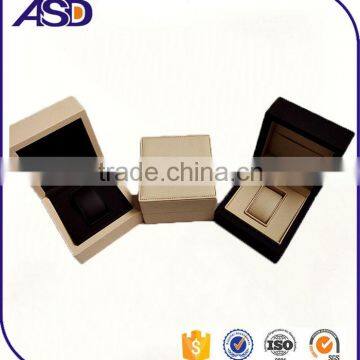 High Quality PU & wooden watch box / watch packaging boxes single watch case