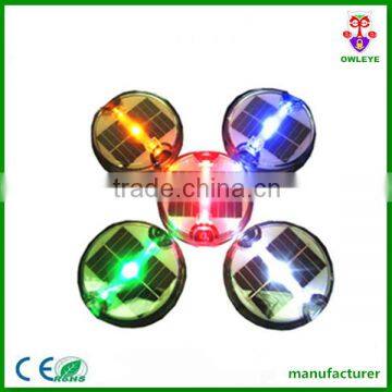 Round Shape Led PC Embedded Reflective Solar Road Stud