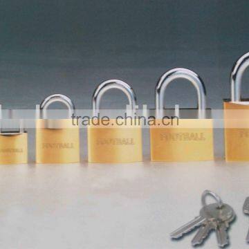 Ti-Plated Iron Padlock (Top Security)