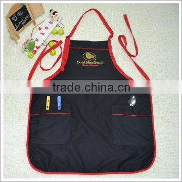Two Pockets Adjustable Neck Kitchen Cleaning Apron Uniform photo-2