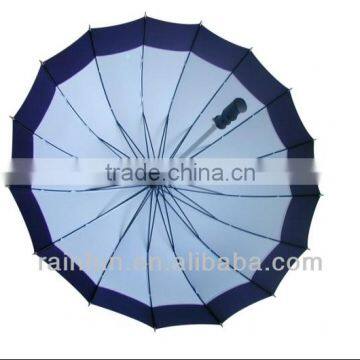 Straight golf umbrella ford golf umbrella branded golf umbrella