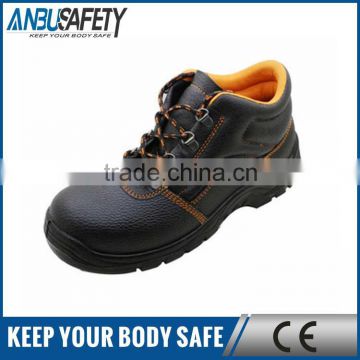 steel toe with steel plate safety shoes for construction workers