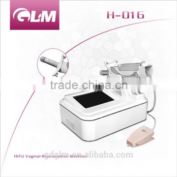 360 Degree AUTO Rotation Vagina HIFU Chest Shaping Rejuvenation Machine With Remote Multi-polar RF