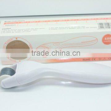Changeable Heads 600 Needles Derma Roller for Hair Loss Treatment Microneedle Roller photo-3