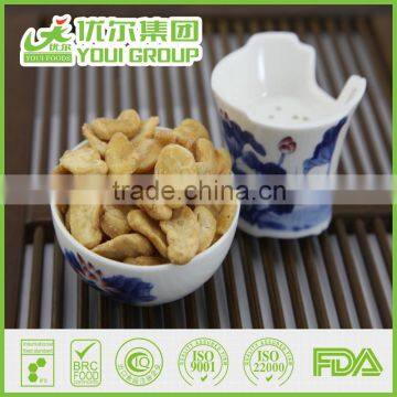 Wholesale Bean Snacks Salted Broad Bean Chips Fried Fava Bean