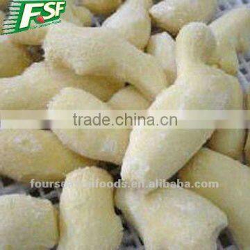 IQF frozen ginger, peeled young, diced, chopped