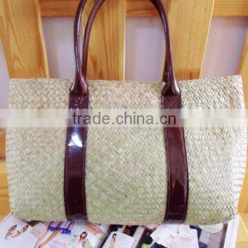 straw beach bag