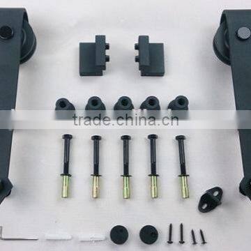 Solid wood Sliding bard door hardware kits price