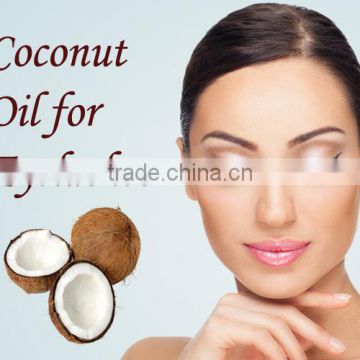 Virgin coconut oil for eyeslashes. grow eyeslashes with cocconut oil