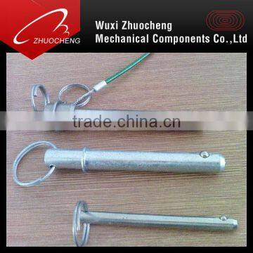 stainless steel quick release lock pins with rope wire