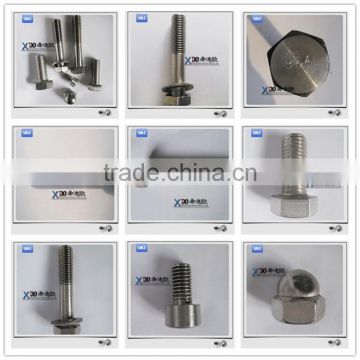 alloy GH2132/A286 stainless steel astm f593 hex bolt made in china EN1.4980