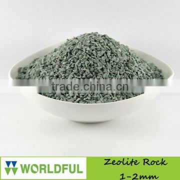 Natural Zeolite For Aquaculture, 1-2MM Natural Zeolite Green Rock