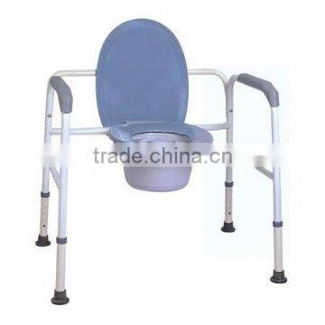 Extra Wide Steel Commode Chair (HC1010-011)