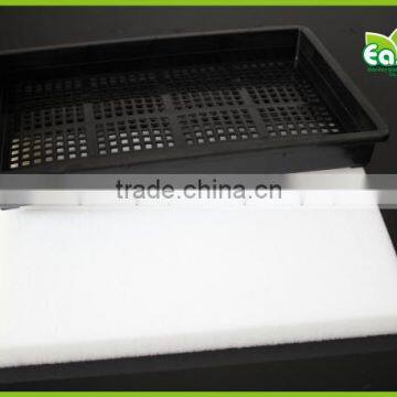 1#(117PCS-pack))Foam cubes with net tray for starting seeds for hydroponics system,Nursery Pots.