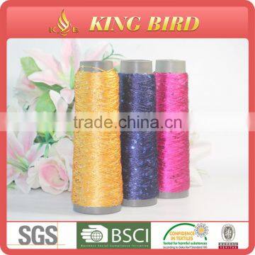 sequin yarn weaving yarn knitting yarn