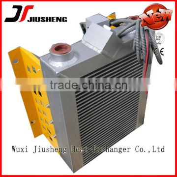 China Manufacture Air Cooled Plate and Bar brazed aluminum plate fin heat exchanger with lager heat transfer surface