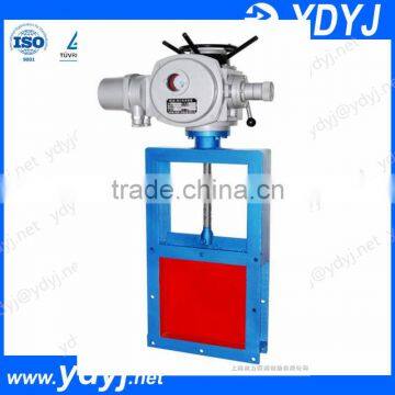 Electric Rectangular Slide Gate Valve for Industrial Use photo-2