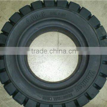 Solid Tire With Rim Solid Wheel 4.00-8 3.75 for Heavy Trolleys photo-4