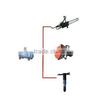 Air Powered Diamond Chain Saw,Cut off Saw and Breaker Hammer