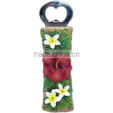 Hawaiian Hibiscus Island Style Bottle Opener photo-2