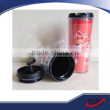 Double-deck Promotional Plastic Cup/christmas Plastic Cups photo-3