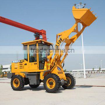 front loader Passing CE ZL10 small wheel loader