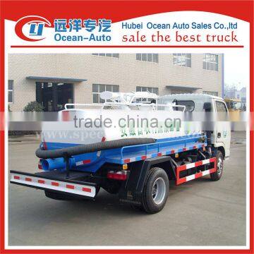 DFAC 4CBM White Color Fecal Vacuum Suction Truck photo-6