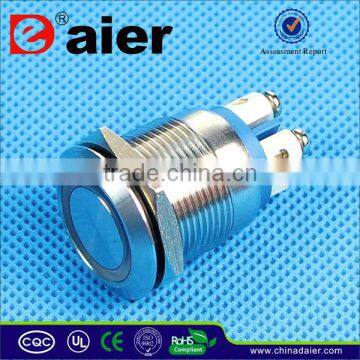 19mm ring illuminated pushbutton switch