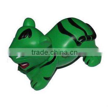 PU foam antistress tiger for promotional gifts