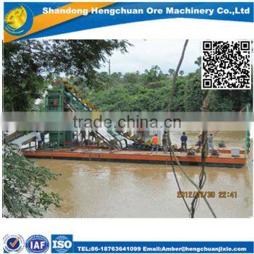 Diesel Engine Powered Pump Iron Sand Dredger With Strong Structure photo-5
