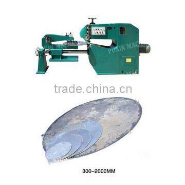 circle shape metal sheet shearing machine