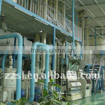 Automatic complete line rice processing machine